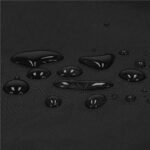 Husa mobilier gradina, impermeabila, cu protectie UV, 180x120x74cm, negru Mob360 - imagine 2