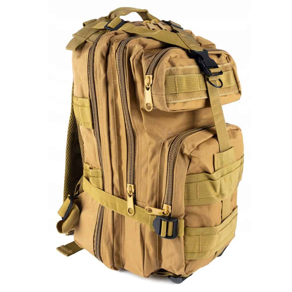01-1 Rucsac militar pentru drumetie, impermeabil, ultra usor, 4 compartimente, 28litri, verde Mob360 - imagine 1