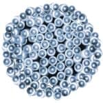 Instalatie lumini de exterior pentru gradina, 5 metri, 50 LED-uri, cu baterii, alb Mob360