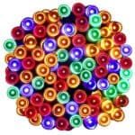 Instalatie lumini de exterior pentru gradina, 10 metri, 100 LED-uri, cu baterii, multicolor Mob360