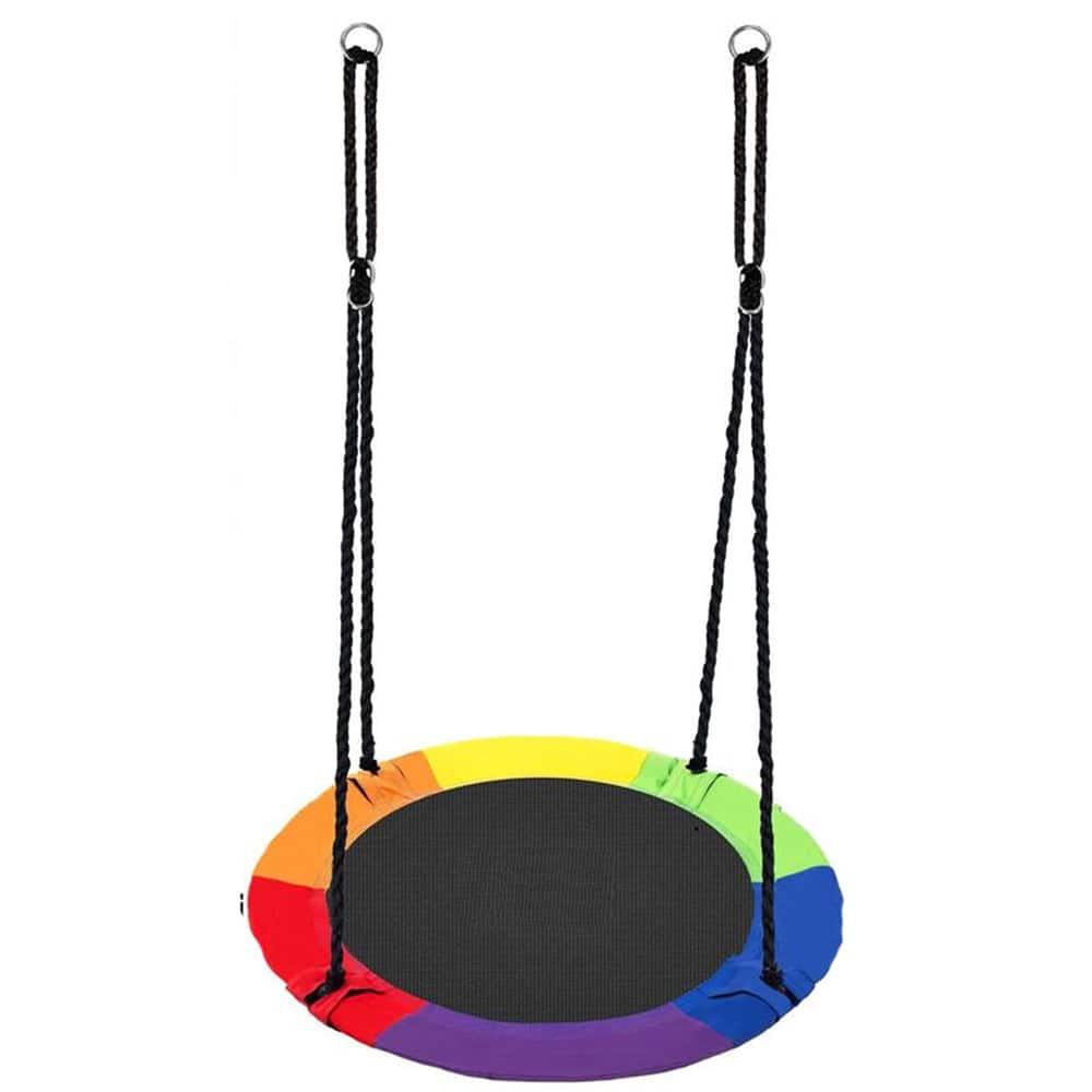 01-20 Leagan tip cuib 100cm, inaltime reglabila, 150 kg, Multicolor Mob360 - imagine 1
