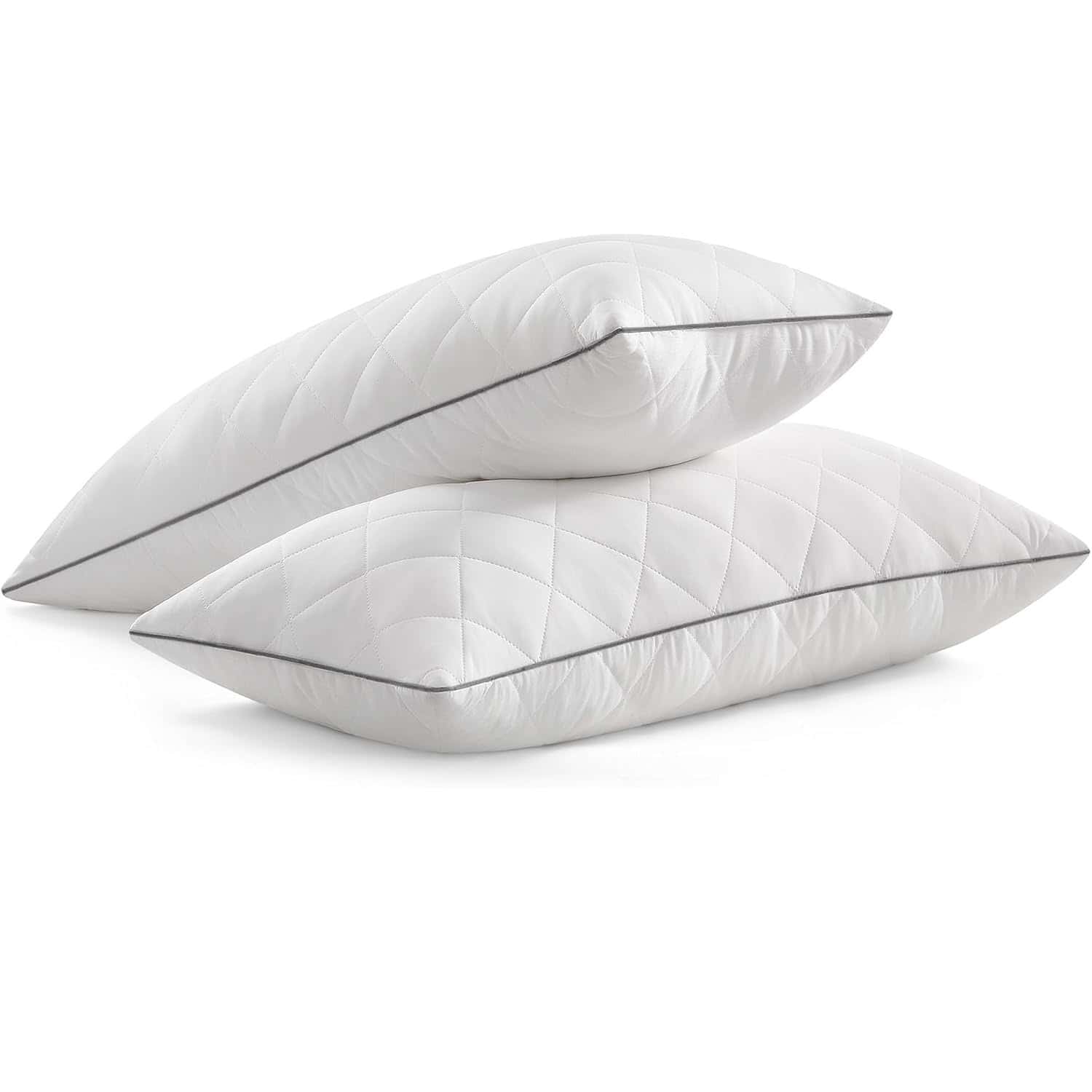 01-28 Set de 2 perne reversibile cu 2 fete pentru iarna sau vara, 40x80 cm, umplutura 650 g, alb Mob360 - imagine 1