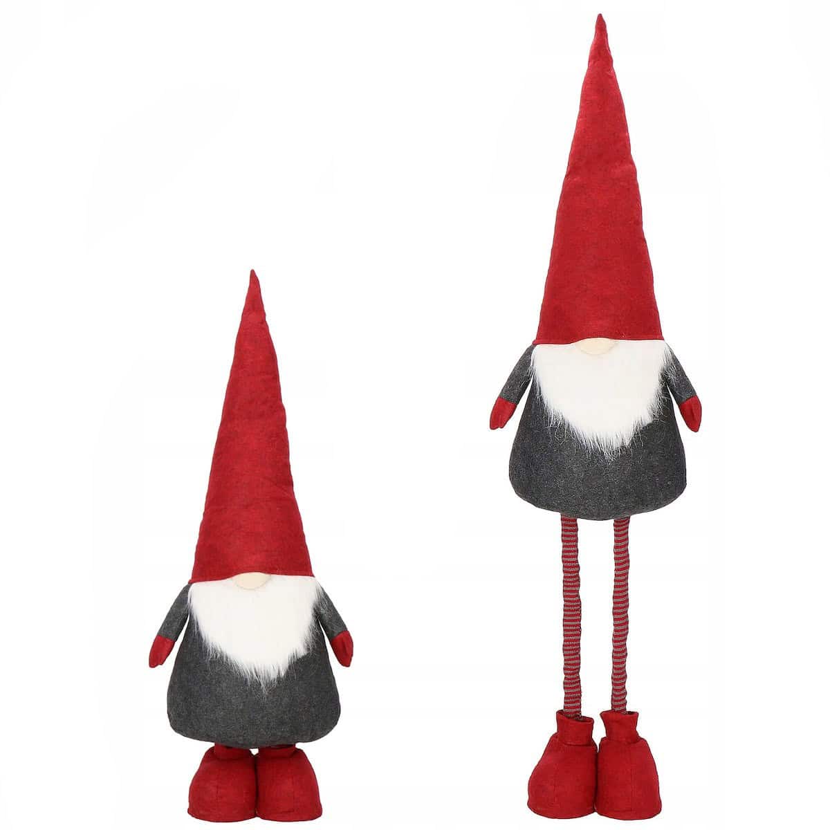 01-44 (DL) Figurina Craciun, Spiridus, picioare telescopice, inaltime extensibila 60-90cm Mob360 - imagine 1