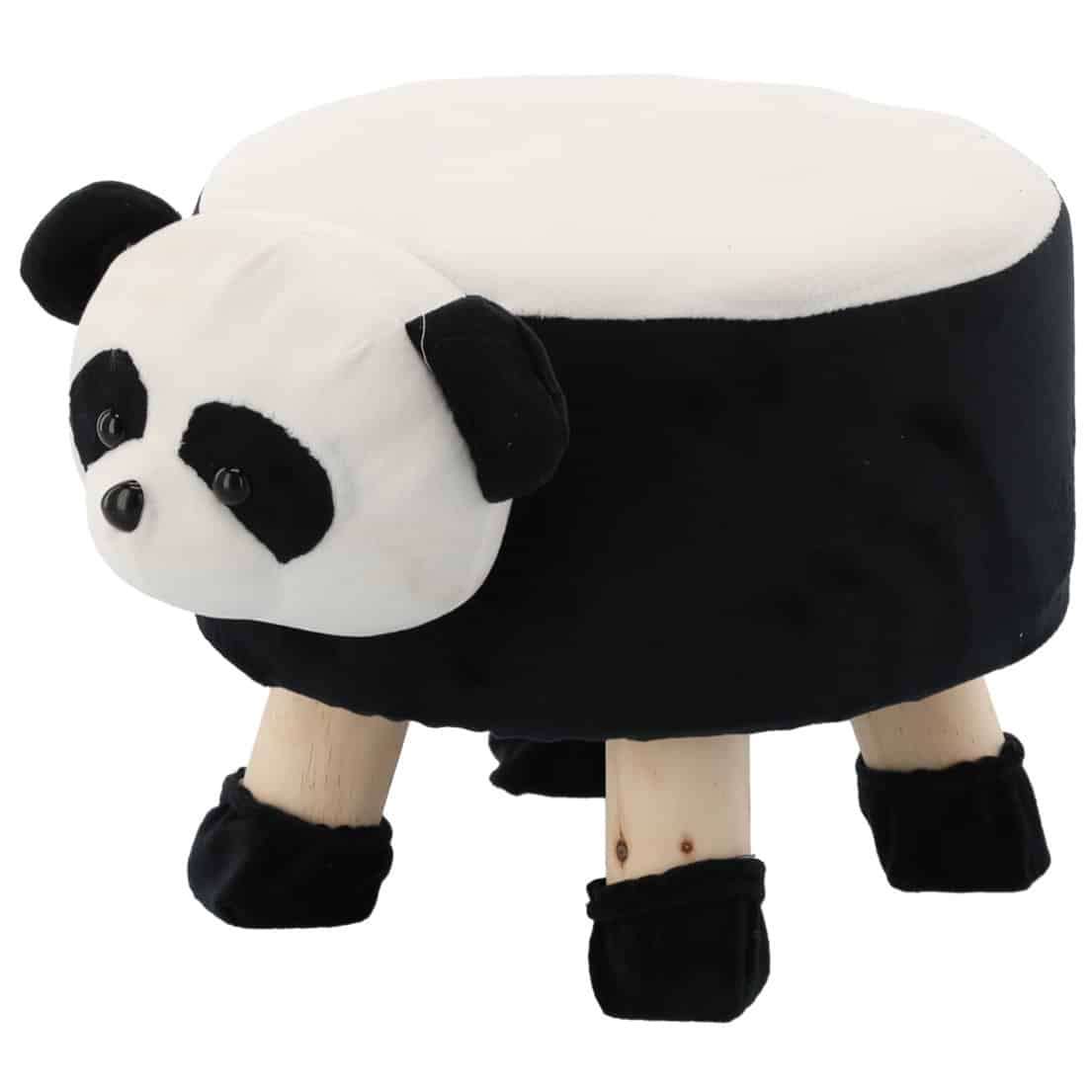 01-57 Taburet pentru copii, 28x25cm, maxim 50kg, model panda Mob360 - imagine 1