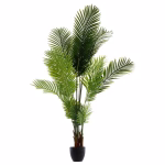Palmier artificial cu ghiveci, 114x105x170 cm, verde Mob360
