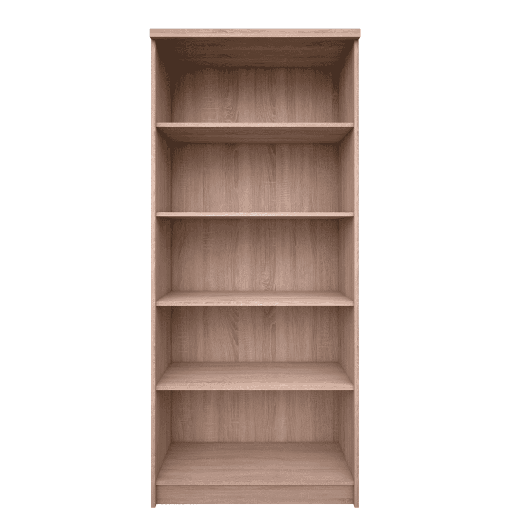 09 Dulap înalt cu rafturi deschise 80, stejar Sonoma, TOPTY TIP 27 - imagine 1