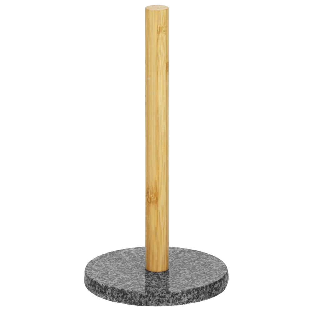 1-11 Suport prosoape de bucatarie din bambus cu suport de granit, 29cm Mob360 - imagine 1