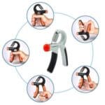 Flexor pentru exercitii antebrat, ajustabil, rezistenta 20-50kg Mob360 - imagine 2