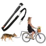 Lesa hands-free de caini pentru bicicleta, , Negru Mob360