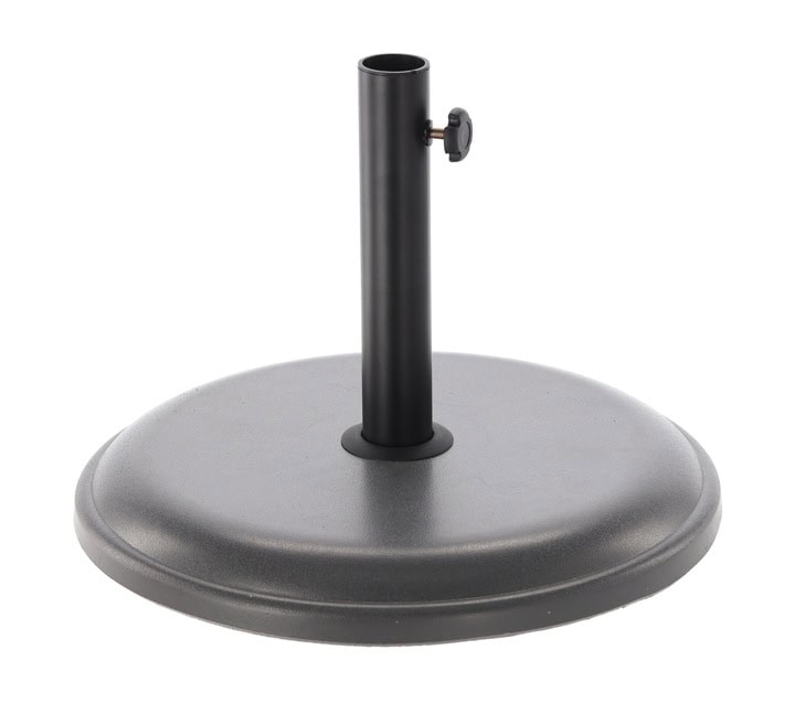 1 Suport baza pentru umbrele de gradina, din beton, 45 cm diametru, 16kg, gri Mob360 - imagine 1