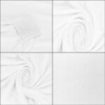 Husa pentru scaune de evenimente, marime universala, poliester si spandex, alb Mob360 - imagine 9