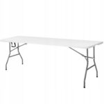 Set masa cu 2 banci pliabile tip valiza pentru gradina, camping, terase, 180x72x75cm Mob360 - imagine 9