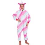 Pijama tip salopeta pentru copii, model unicorn, marime 130-140cm Mob360