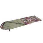 Sac de dormit tip mumie, cu geanta de transport, 210x73cm, 8-20grade, culoare camuflaj Mob360 - imagine 9