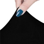 Husa pentru scaune de evenimente, marime universala, poliester si spandex, negru Mob360 - imagine 9