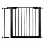Poarta de siguranta Safety Gate pentru scari, ajustabila 83-89 cm, din otel, neagra Mob360