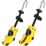 Set 2 sanuri pentru largit si alungit pantofi, din plastic, marime 42-44, galben Mob360