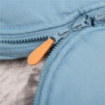 Sac iarna de bebelusi pentru carucior, marime universala, 90x45cm, albastru Mob360 - imagine 8