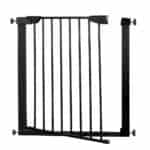 Poarta de siguranta Safety Gate pentru scari, ajustabila 103-110 cm, din otel, neagra Mob360 - imagine 9