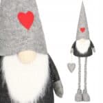 Figurina Craciun, Spiridus, picioare telescopice, inaltime extensibila 82-130cm Mob360 - imagine 4