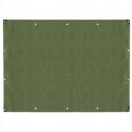 Prelata din polietilena impermeabila laminata, 120g/m2, 5x8m, verde Mob360