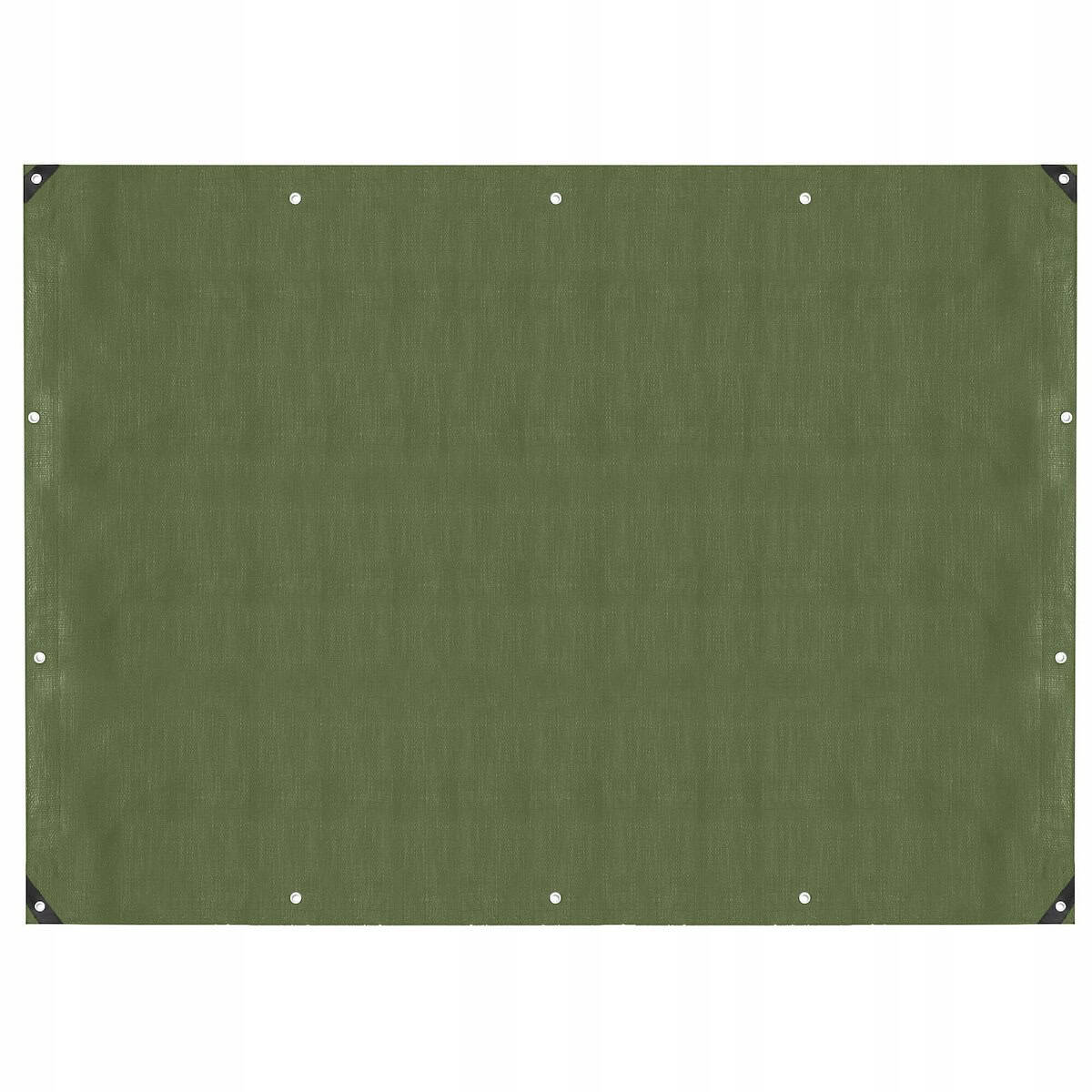 16-1 Prelata din polietilena impermeabila laminata, 120g/m2, 4x6m, verde Mob360 - imagine 1