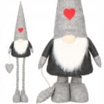 Figurina Craciun, Spiridus, picioare telescopice, inaltime extensibila 82-130cm Mob360 - imagine 2