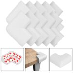 Set 10 protectii colturi pentru siguranta copii, 60x35mm, spuma EPE, gri Mob360 - imagine 3