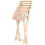 Set masa patrata plianta, cu 2 scaune pliante, gradina sau balcon Solas Mob360 - imagine 3