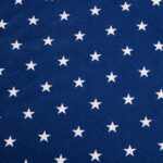 Cort copii stil indian Teepee Tent cu fereastra, covoras gros si 2 perne, alb albastru inchis cu stelute Mob360 - imagine 3