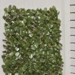 Panou de gard/paravan din lemn si frunze artificiale, extensibil, 100x200cm Mob360 - imagine 2