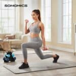 Set de 6 gantere hexagonale cu suport, 2x1 kg 2x2 kg 2x3 kg, multicolor Mob360 - imagine 2