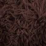 Pat pentru caini si pisici, cu husa detasabila, maro, diametru 100cm Mob360 - imagine 3