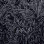 Pat pentru caini si pisici, cu husa detasabila, gri inchis, diametru 80cm Mob360 - imagine 4