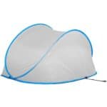 Cort plaja si picnic semi-deschis , protectie UV, 200x120x110cm, gri Mob360 - imagine 2