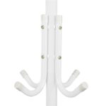 Cuier tip pom metalic , 12 agatatoare, 177cm, alb Mob360 - imagine 3