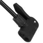 Pompa bicicleta cu manometru, accesorii umflare mingi si articole gonflabile, 160PSI, aluminiu, 60cm Mob360 - imagine 4