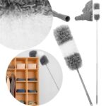 Pamatuf pentru praf cu coada telescopica pentru zone greu accesibile, 2 piese, 78-280 cm Mob360 - imagine 4