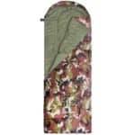 Sac de dormit tip mumie, cu geanta de transport, 210x73cm, 8-20grade, culoare camuflaj Mob360 - imagine 2