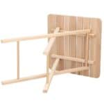 Set masa patrata plianta, cu 2 scaune pliante, gradina sau balcon Solas Mob360 - imagine 4