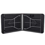 Masa dreptunghiulara pliabila multifunctionala, 180x75x75cm, neagra Mob360 - imagine 3