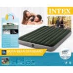 Saltea Intex Prestige Airbed Queen Dura-Beam pompa inclusa, 152x203x25cm Mob360 - imagine 4
