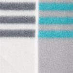 Patura pentru picnic sau plaja, cu folie izolatoare si maner, 200x240cm, albastru gri Mob360 - imagine 5