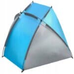 Cort plaja si picnic deschis , protectie UV, 220x115x120cm, albastru gri Mob360 - imagine 5