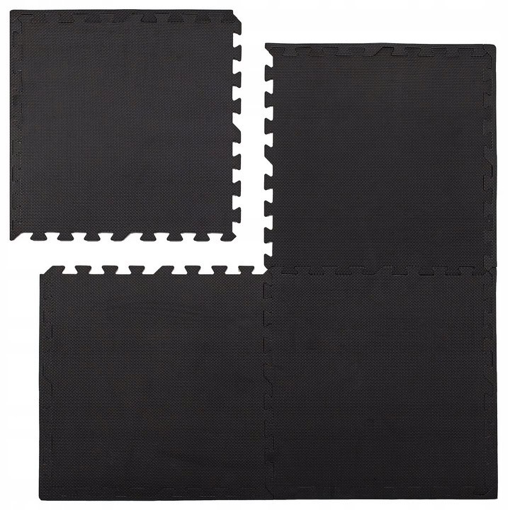 4-35 Set covoras de protectie saltea de antrenament, tip puzzle, 4 bucati de 60x60cm, 12mm Mob360 - imagine 1