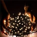 Instalatie lumini pentru bradul de Craciun, 25,5 metri, 400 LED-uri, galben Mob360 - imagine 3