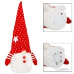 Figurina Craciun, Spiridus, cu iluminare LED, 33cm Mob360 - imagine 4