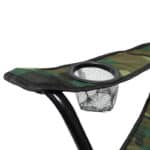Scaun pliabil camping sau pescuit , suport pahar, camuflaj Mob360 - imagine 4