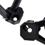 Scaun pliabil camping sau pescuit , cu suport pahar, gri Mob360 - imagine 5