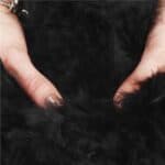 Ghirlanda pentru decor sau bradul de Craciun, model puf si pene, negru, 180cm Mob360 - imagine 4